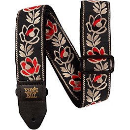 Ernie Ball Noble Rose Classic Jacquard Guitar Strap 2 in.