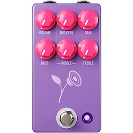 JHS Pedals Violet Lari Basilio Signature Distortion/Overdrive Effects Pedal Purple