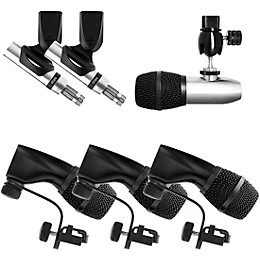 Earthworks DK6 6-Piece Drum Microphone Kit Stainless Steel