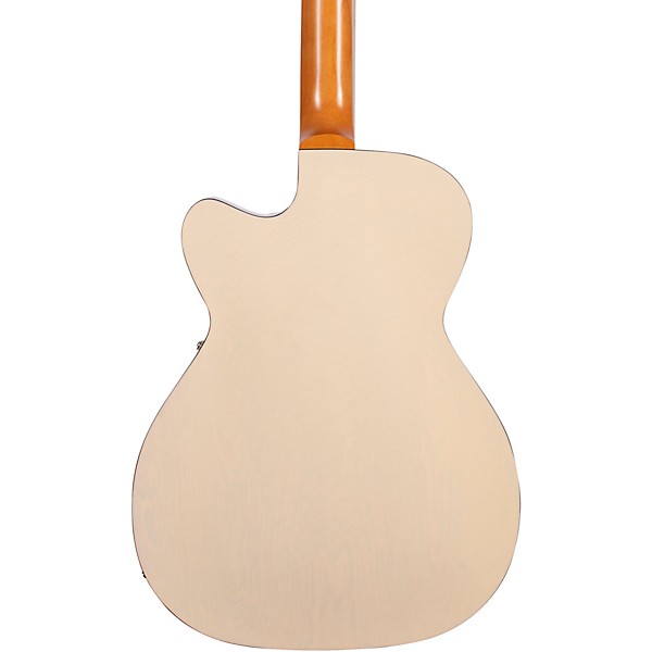 Godin 5th Avenue Thin Line Kingpin Hollowbody Electric Guitar With P90 Pickups Trans Cream