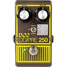 DOD Analog Overdrive Preamp 250 Guitar Effects Pedal with