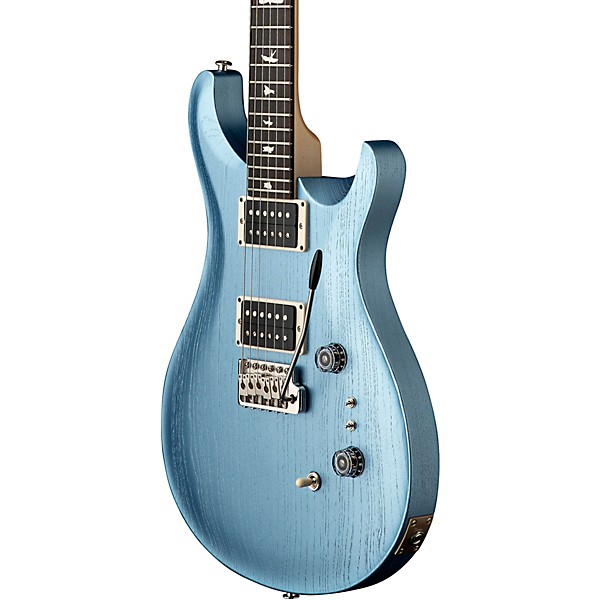 PRS CE 24-08 Swamp Ash Satin Electric Guitar Frost Blue Metallic