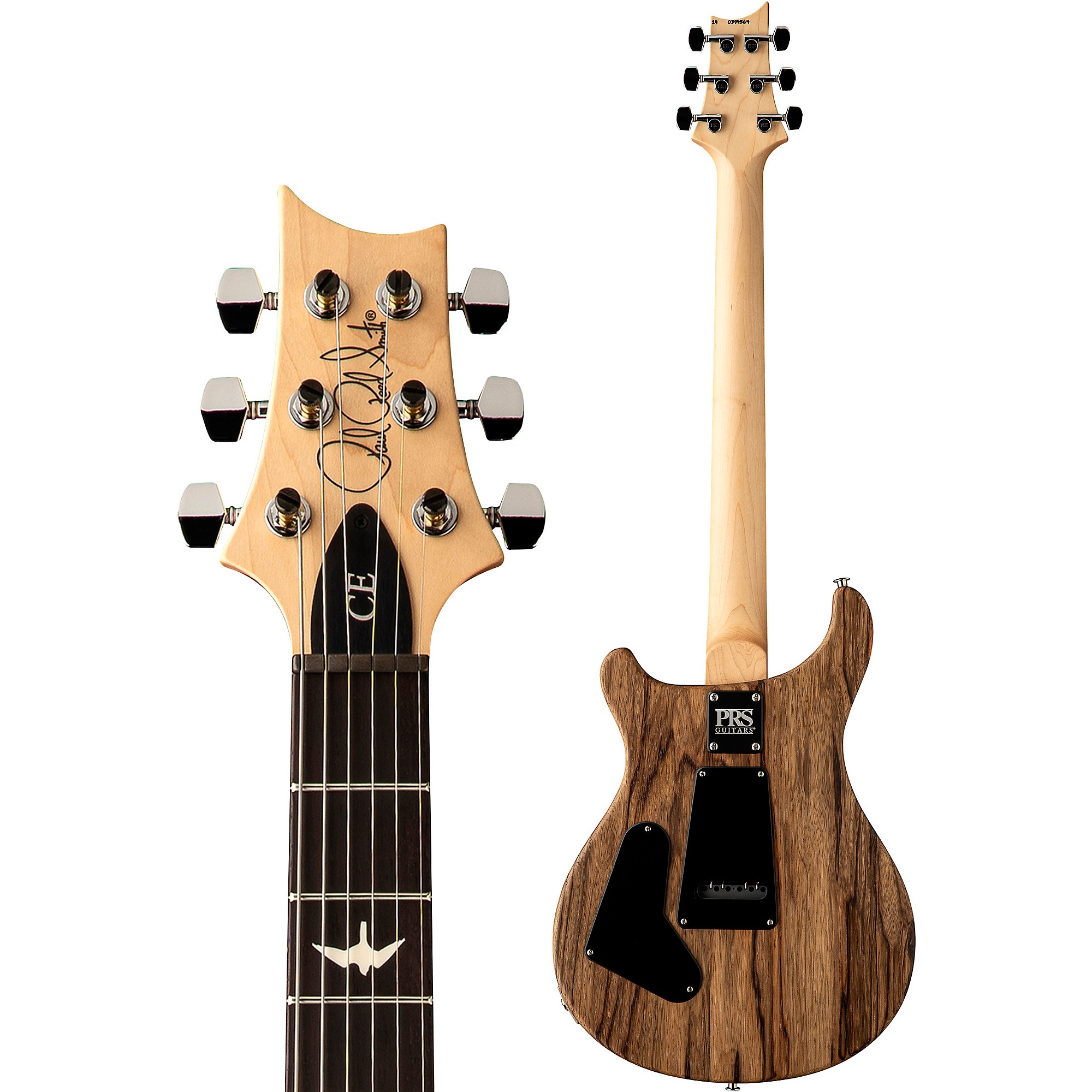 PRS CE 24-08 Black Limba Satin Electric Guitar Natural | Guitar Center