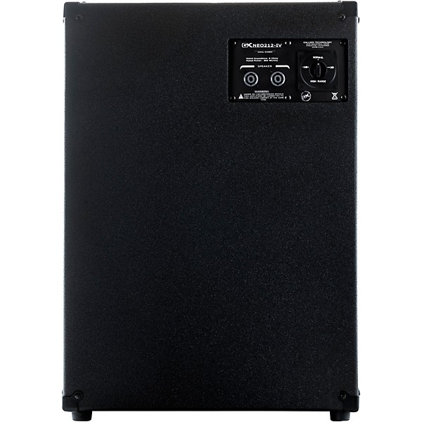 Gallien-Krueger Neo212-IV 800W 2x12 Bass Speaker Cabinet Black 4 Ohm