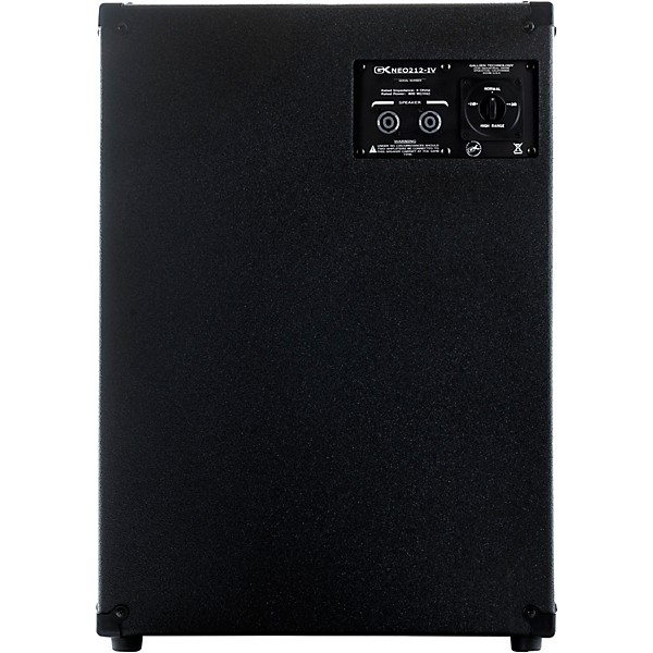 Gallien-Krueger Neo212-IV 800W 2x12 Bass Speaker Cabinet Black 4 Ohm