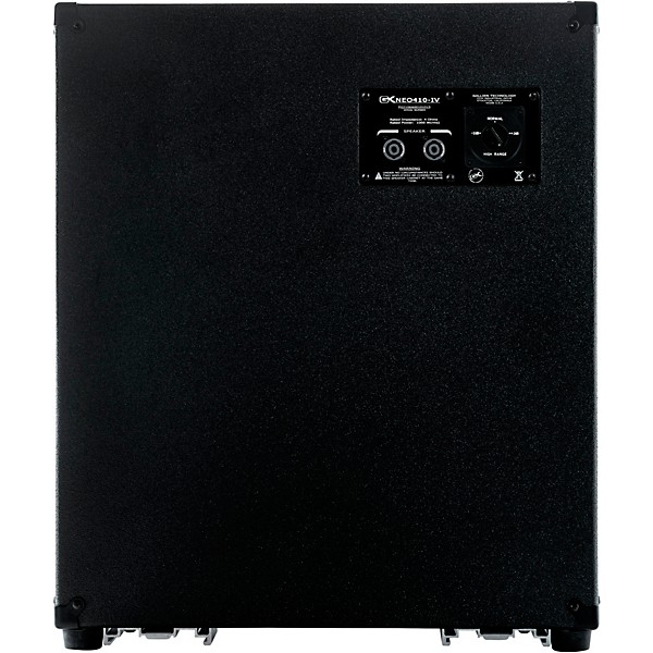 Gallien-Krueger Neo410-IV 1000W 4x10 Bass Speaker Cabinet Black 4 Ohm