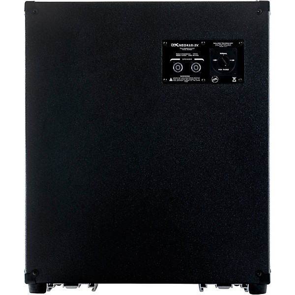 Gallien-Krueger Neo410-IV 1000W 4x10 Bass Speaker Cabinet Black 8 Ohm