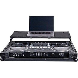 Headliner Pitch Black Flight Case for DDJ-REV7 with Laptop Platform & Wheels