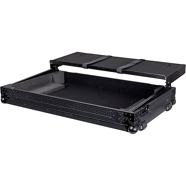 Headliner Pitch Black Flight Case for DDJ-REV7 with Laptop Platform & Wheels