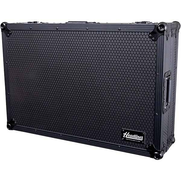 Open Box Headliner Pitch Black Low Profile Flight Case for XDJ-RX3 with Wheels Level 1