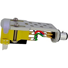 JICO ALFA MODEL Cartridge Mounted on Silver JICO Headshell