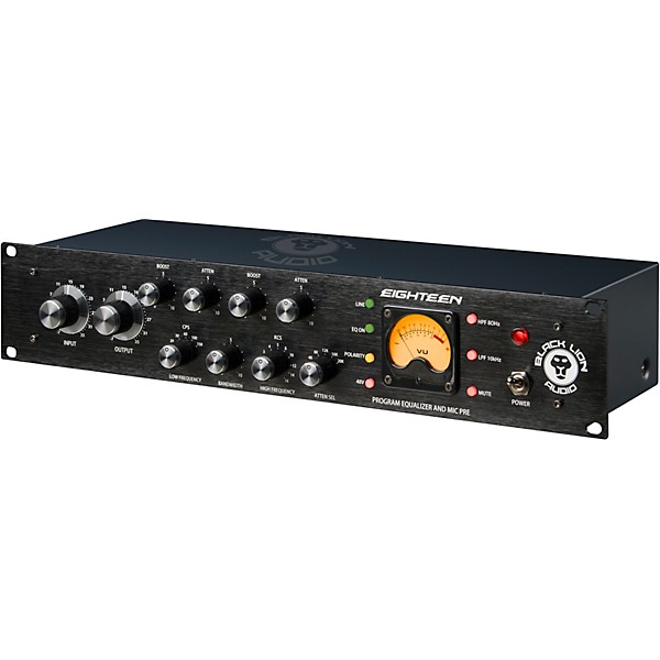 Black Lion Audio Eighteen Microphone Preamp & Induction EQ