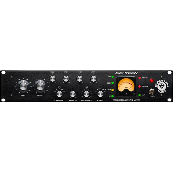 Black Lion Audio Eighteen Microphone Preamp & Induction EQ
