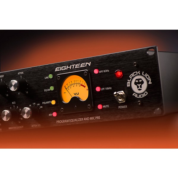 Black Lion Audio Eighteen Microphone Preamp & Induction EQ