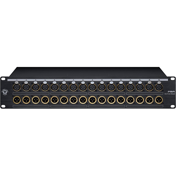 Art P16 16-Channel XLR Balanced Patch Bay | Guitar Center