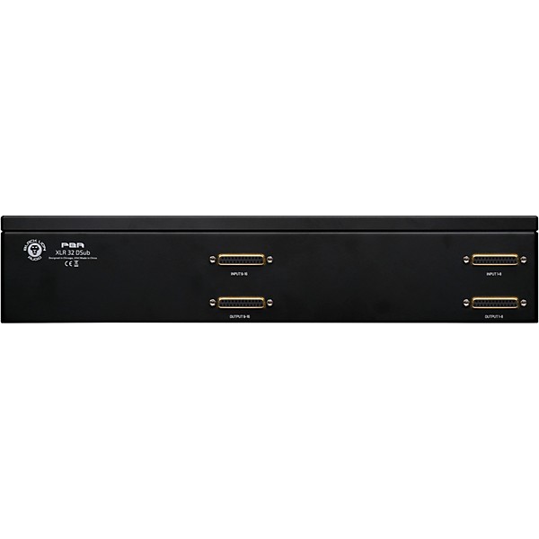 Black Lion Audio PBR XLR 32 D-Sub Patchbay