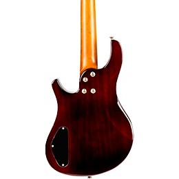 Flight Mini Bass TBL Electric Bass Guitar Transparent Blue