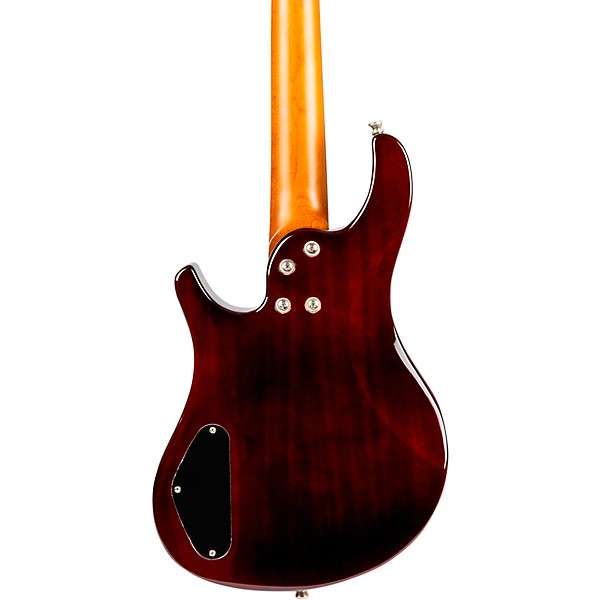 Flight Mini Bass TBL Electric Bass Guitar Transparent Blue