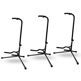 Proline GS1E Classic Guitar Stand for Acoustic & Electric Guitars (3-Pack)