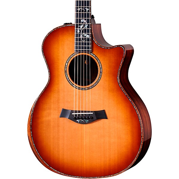 Taylor 914ce 50th Anniversary Custom Limited-Edition Grand Auditorium Acoustic-Electric Guitar Light Shaded Edge Burst