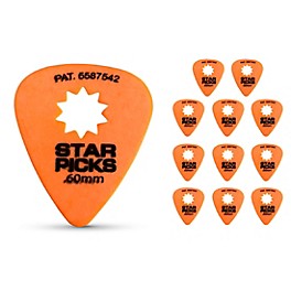 Everly Star Guitar Picks 1.0 mm 12 Pack Everly Star Guitar Picks .60 mm 12 Pack