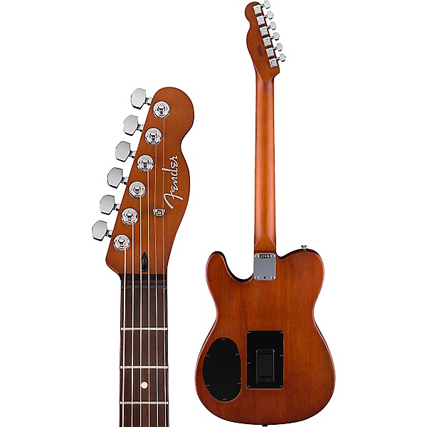 Fender Acoustasonic Standard Telecaster Acoustic-Electric Guitar Honey Burst