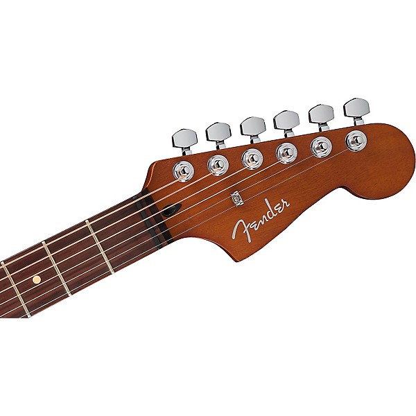 Fender Acoustasonic Standard Jazzmaster Acoustic-Electric Guitar Honey Burst