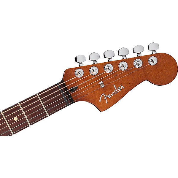 Fender Acoustasonic Standard Jazzmaster Acoustic-Electric Guitar Aged Natural