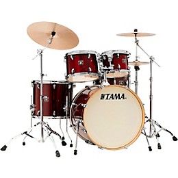 TAMA Superstar Classic 5-Piece Shell Pack With 22" Bass Drum Gloss Garnet Lacebark Pine