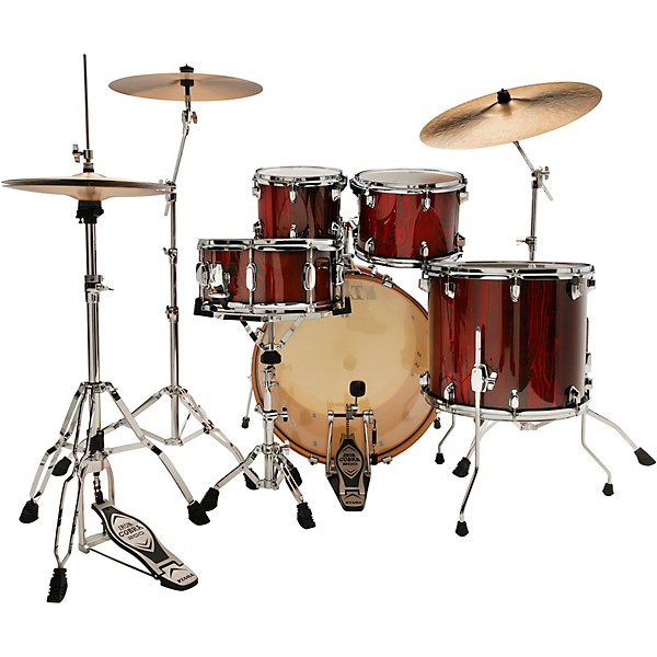 TAMA Superstar Classic 5-Piece Shell Pack With 22" Bass Drum Gloss Garnet Lacebark Pine
