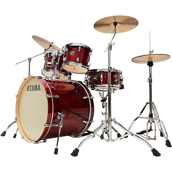TAMA Superstar Classic 5-Piece Shell Pack With 22" Bass Drum Gloss Garnet Lacebark Pine