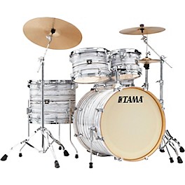 TAMA Superstar Classic 5-Piece Shell Pack With 22" Bass Drum Ice Ash Wrap