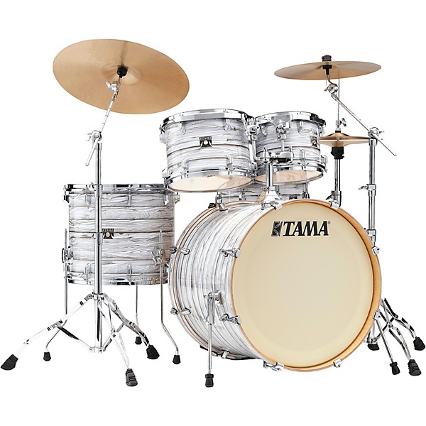 TAMA Superstar Classic 5-Piece Shell Pack With 22" Bass Drum Ice Ash Wrap