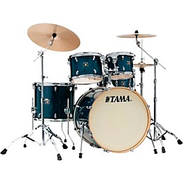 TAMA Superstar Classic 5-Piece Shell Pack With 22" Bass Drum Gloss Sapphire Lacebark Pine