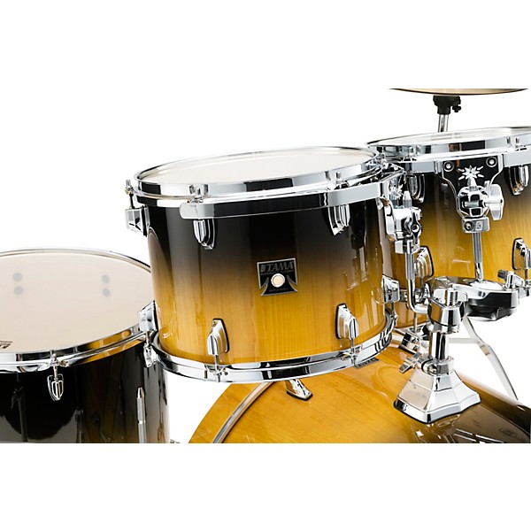 TAMA Superstar Classic 5-Piece Shell Pack With 22" Bass Drum Gloss Lacebark Pine Fade