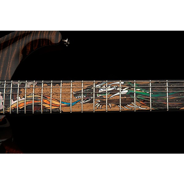 PRS 40th Anniversary Dragon Limited Edition Burnt Chestnut