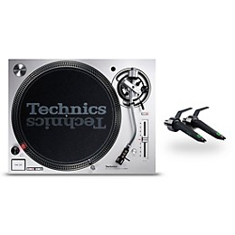 Technics SL-1200MK7S Direct-Drive Professional DJ Turntable Pair with Ortofon Concorde Mix Cartridge Twin Pack