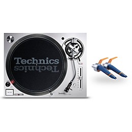 Technics SL-1200MK7S Direct-Drive Professional DJ Turntable Pair with Ortofon Concorde DJ Cartridge Twin Pack