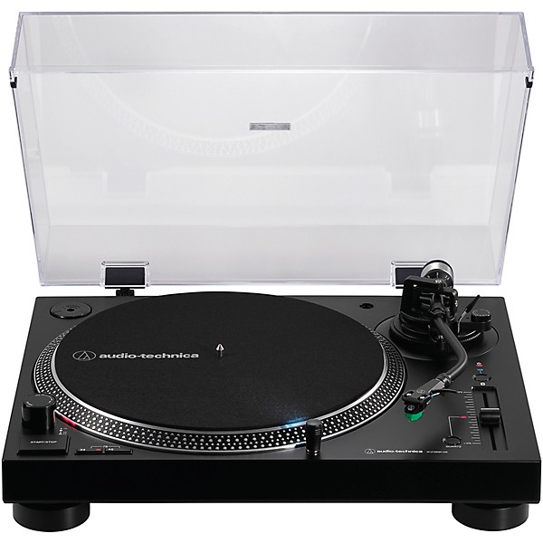 Audio-Technica AT-LP120XBT-USB Bluetooth Direct-Drive Turntable Pair with Ortofon Concorde Club Cartridge Twin Pack