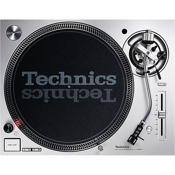 Technics SL-1200MK7S Direct-Drive Professional DJ Turntable with Ortofon Concorde DJ Cartridge