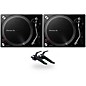 Pioneer DJ PLX-500 Direct-Drive Professional Turntable Pair (Black) with Ortofon Concorde Mix Cartridge Twin Pack thumbnail