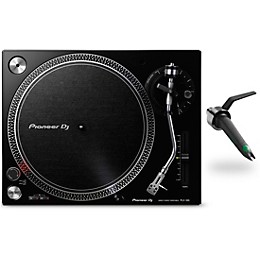 Pioneer DJ PLX-500 Direct-Drive Professional Turntable (Black) with Ortofon Concorde Mix Cartridge