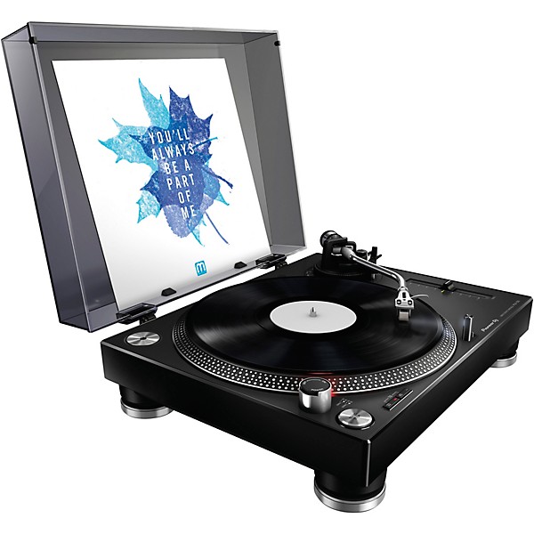 Pioneer DJ PLX-500 Direct-Drive Professional Turntable (Black) with Ortofon Concorde Mix Cartridge
