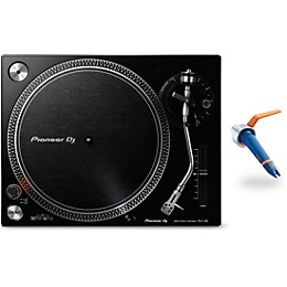 Pioneer DJ PLX-500 Direct-Drive Professional Turntable (Black) with Ortofon Concorde DJ Cartridge
