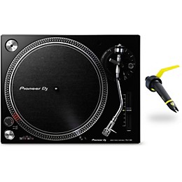 Pioneer DJ PLX-500 Direct-Drive Professional Turntable (Black) with Ortofon Concorde Club Cartridge