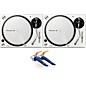 Pioneer DJ PLX-500 Direct-Drive Professional Turntable Pair (White) with Ortofon Concorde DJ Cartridge Twin Pack thumbnail