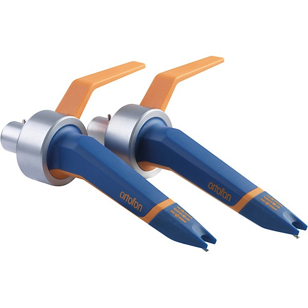 Pioneer DJ PLX-500 Direct-Drive Professional Turntable Pair (White) with Ortofon Concorde DJ Cartridge Twin Pack