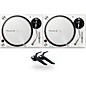 Pioneer DJ PLX-500 Direct-Drive Professional Turntable Pair (White) with Ortofon Concorde Mix Cartridge Twin Pack thumbnail