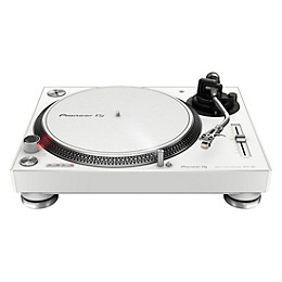 Pioneer DJ PLX-500 Direct-Drive Professional Turntable (White) with Ortofon Concorde Club Cartridge