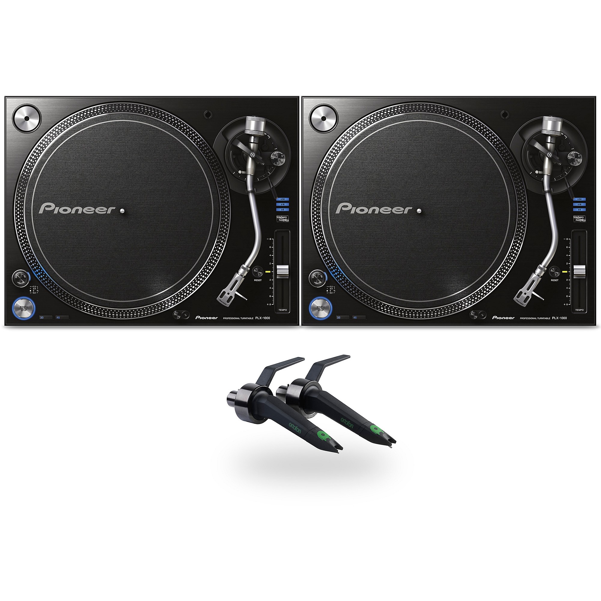 Pioneer DJ PLX-1000 Direct-Drive Professional Turntable Pair with